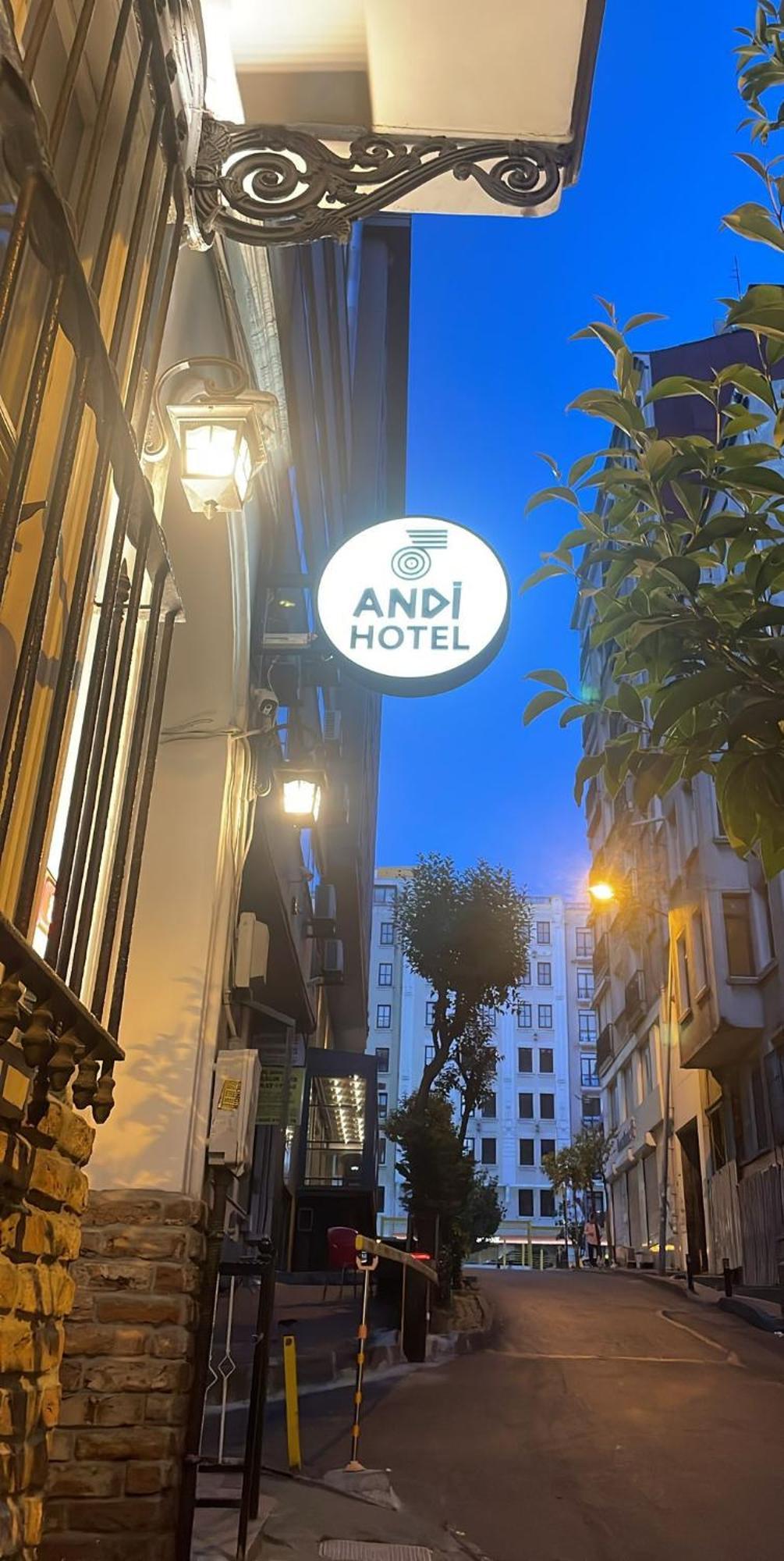 Andi Hotel Istanbul Exterior foto